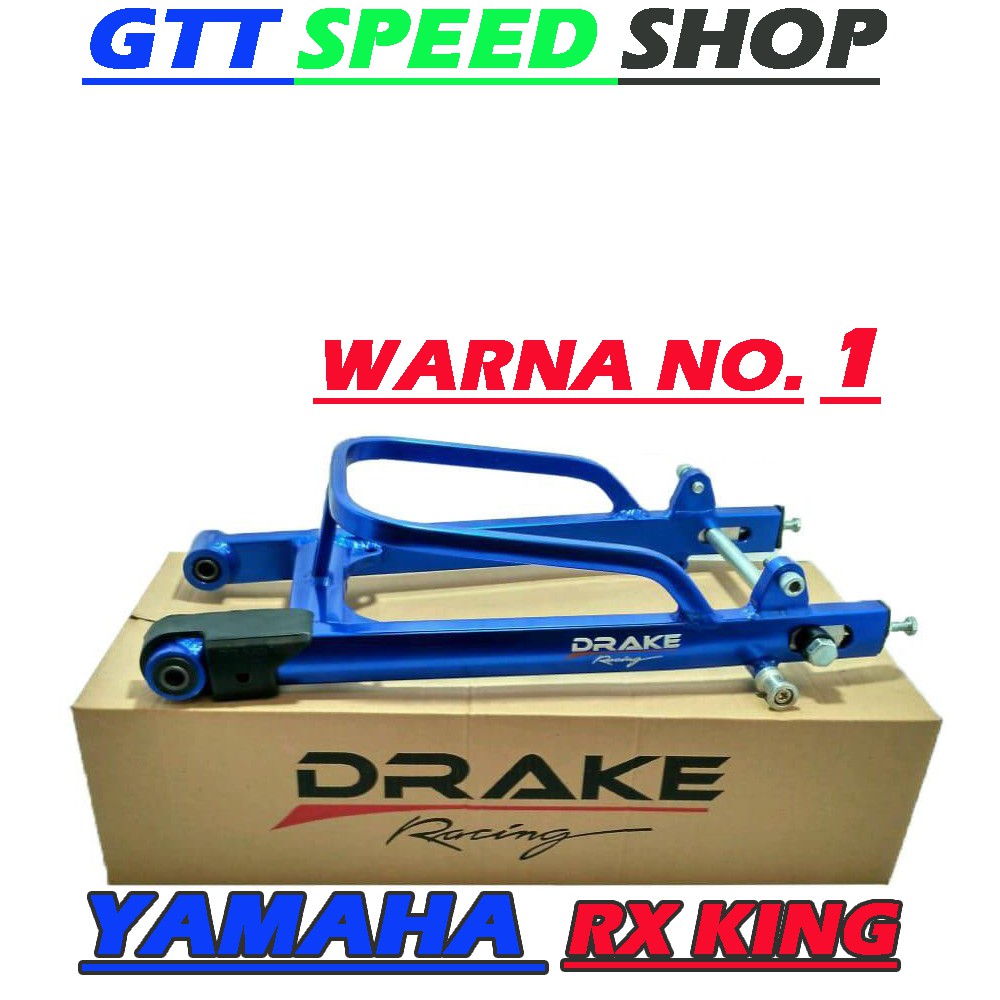 SWING ARM DRAKE YAMAHA RX KING RED BLUE GOLD  SILVER 