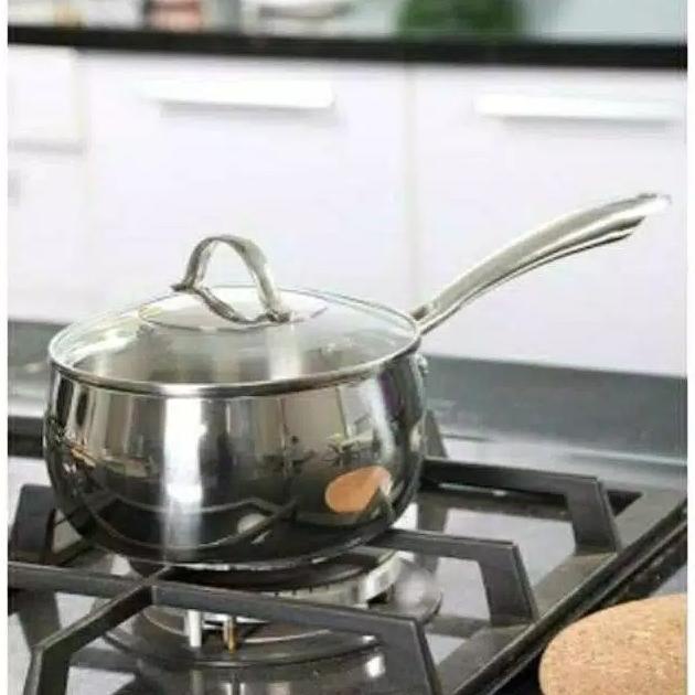 =+=+=+] Panci Stainless Steel sauce pan 1,5L Ichef