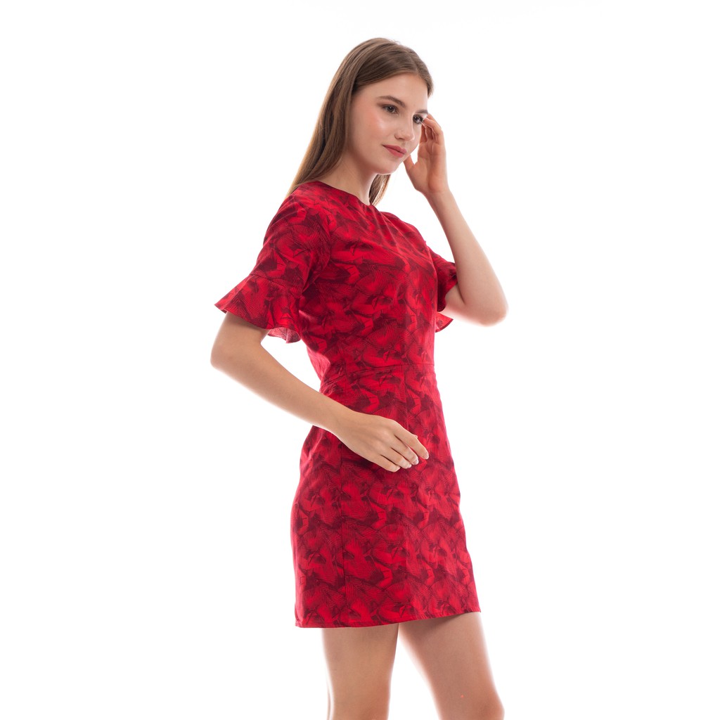 Voerin Bellevue Red Dress