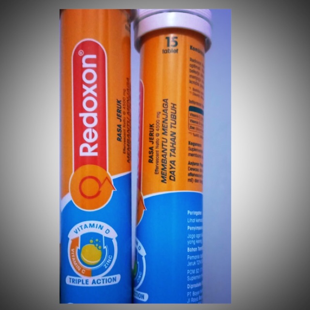Redoxon 15 Tablet Triple Action Vitamin C