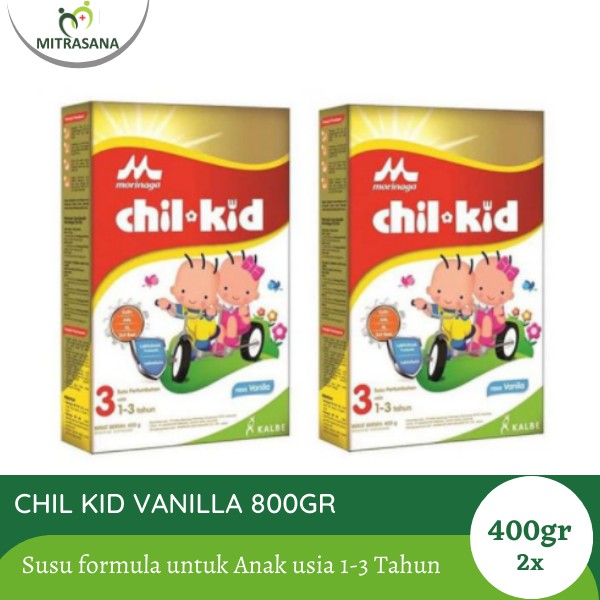 CHIL KID VANILA 800 GR (2X400 GR)