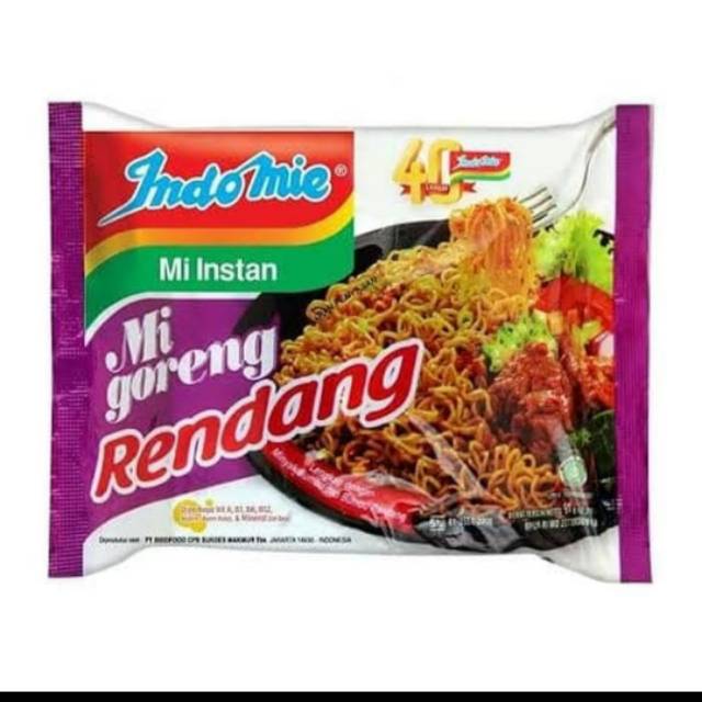 

Indomie mi goreng rendang 80gr