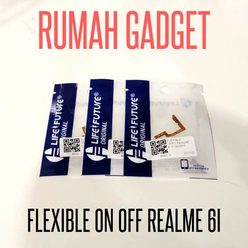 FLEXIBLE ON OFF REALME 5i/REALME 6i REALME 6 PRO REALME C2 PRO C11 C12  C2 PRO