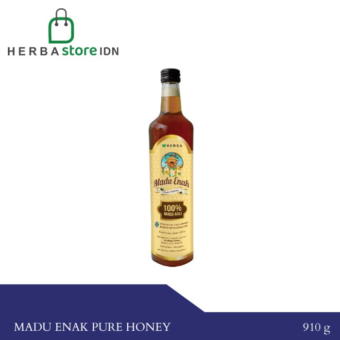 

(BISA COD) Madu Enak Pure Honey 910gr