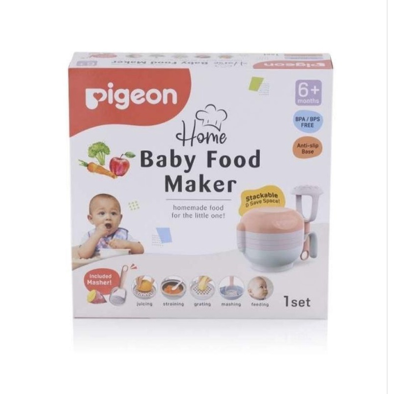 Pigeon PR050337 Baby Home Food Maker New Packaging