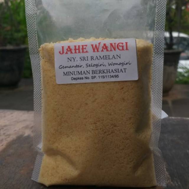 

Minuman Tradisional Bubuk Jahe Instan