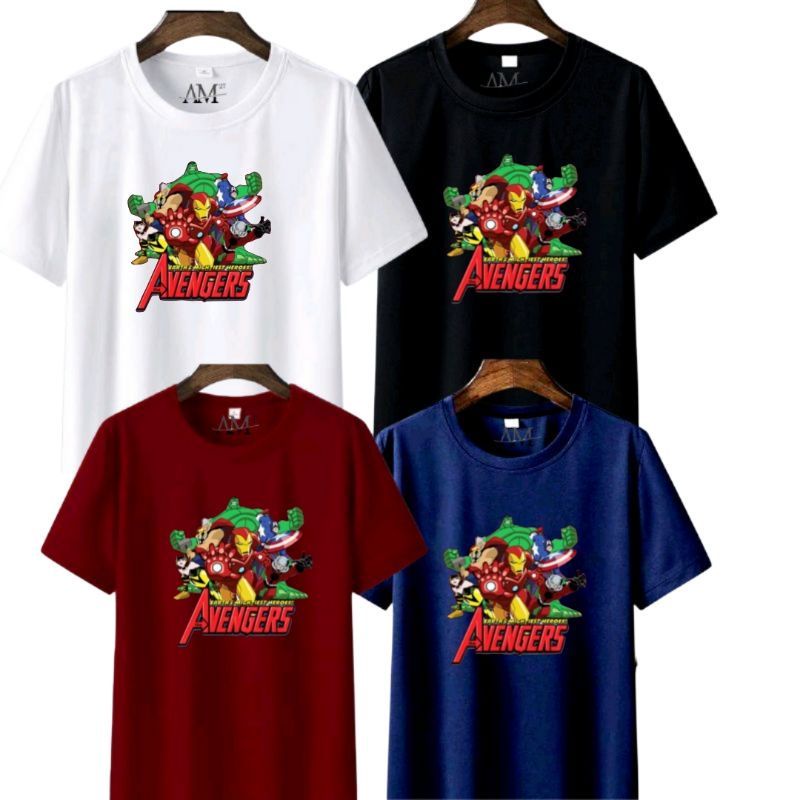 Kaos Anak-Remaja AVENGERS T-hsirt Anak-Remaja Cowok/cewek