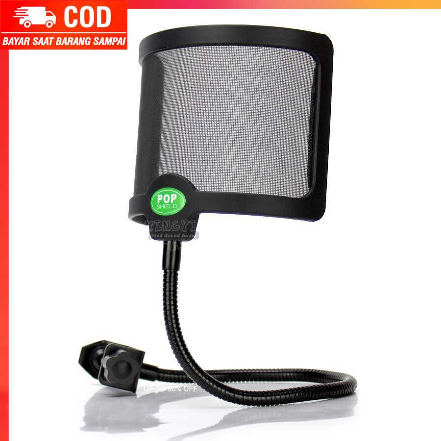 (100% BARANG ORI) Pop Shield Flexible Filter Windshield Microphone Cover