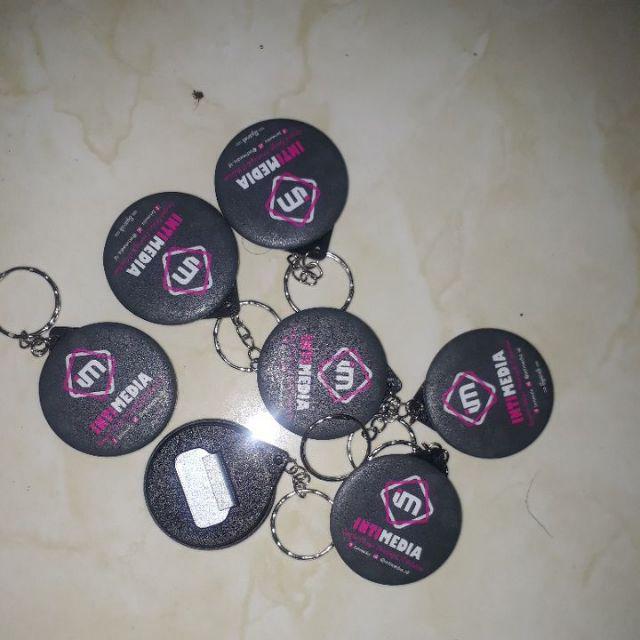 Gantungan Kunci Pin Pembuka Botol Custom Satuan - 4.4cm - Desain Bebas