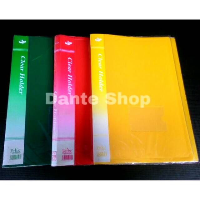 

Clear Holder 20 lembar