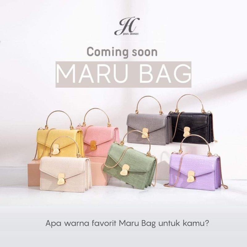 Maru Bag Jims Honey Tas Terbaru Tas Selempang Tas Jinjing