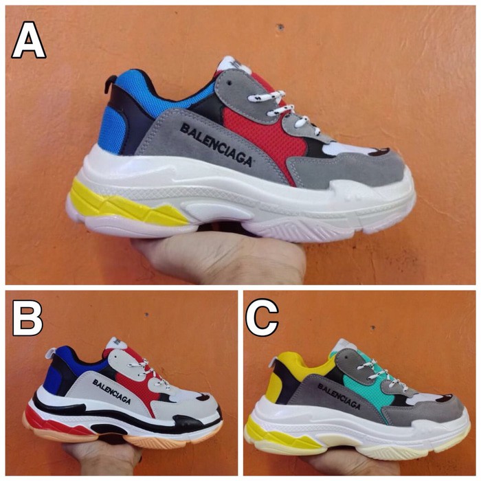 SEPATU SNEAKERS WANITA BALENCIAGA TRIPLE S