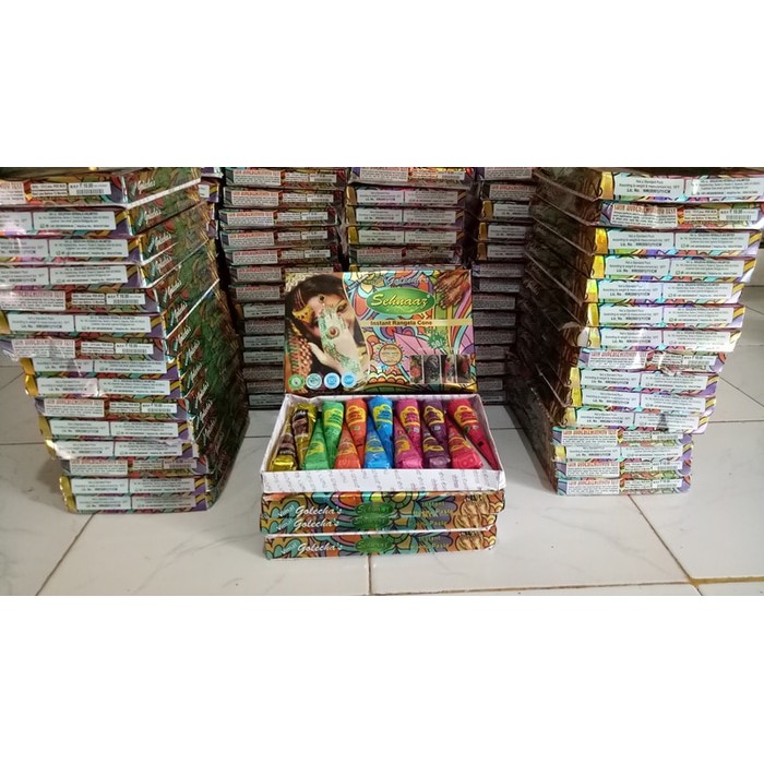 

HENNA GOLECHA RAINBOW COLOR ISI 14