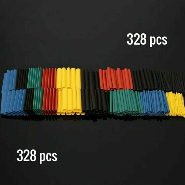 Heat Shrink Isolasi Bakar Selang Bakar 328 pcs