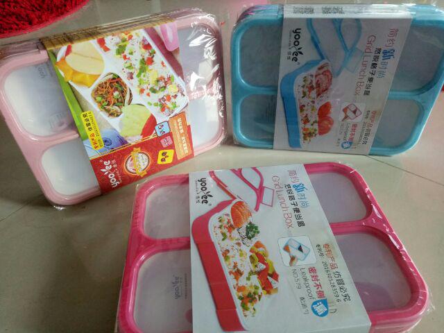 Kotak Makan Sekat 3 Yooyee