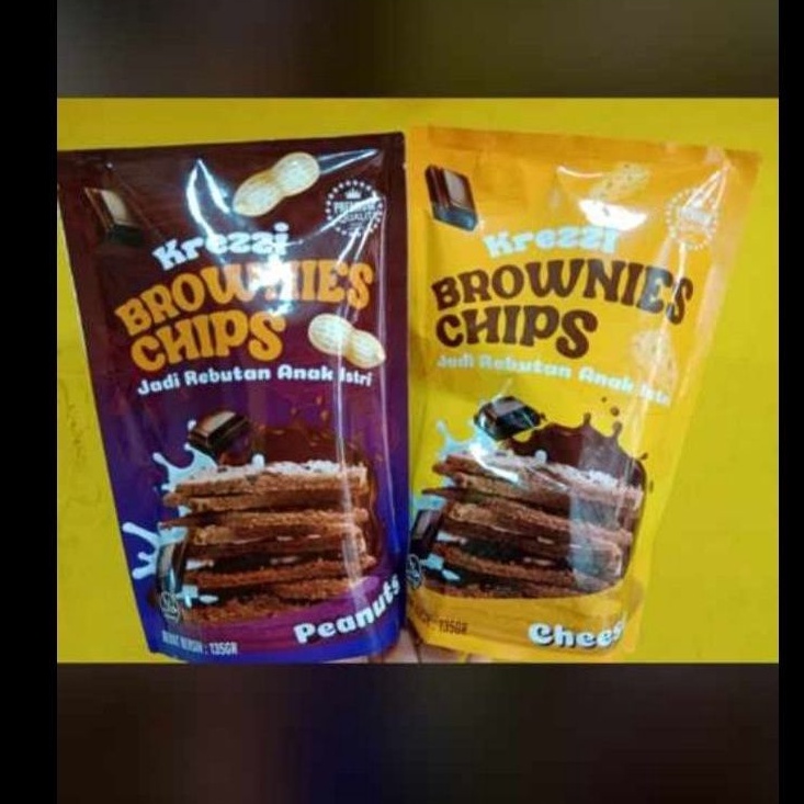 

Brownies kering Chips krezzi