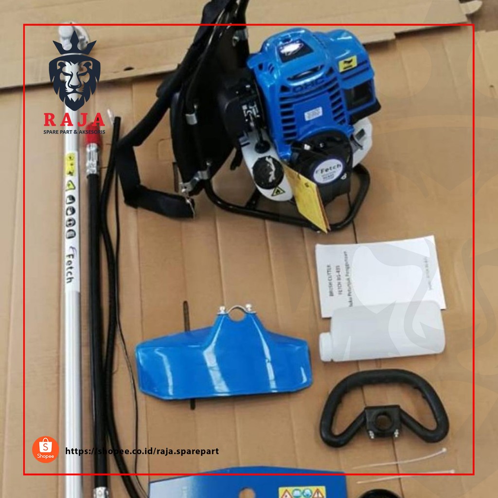 Mesin potong rumput 2 tak 328 portable fetch - fbc 328 termurah