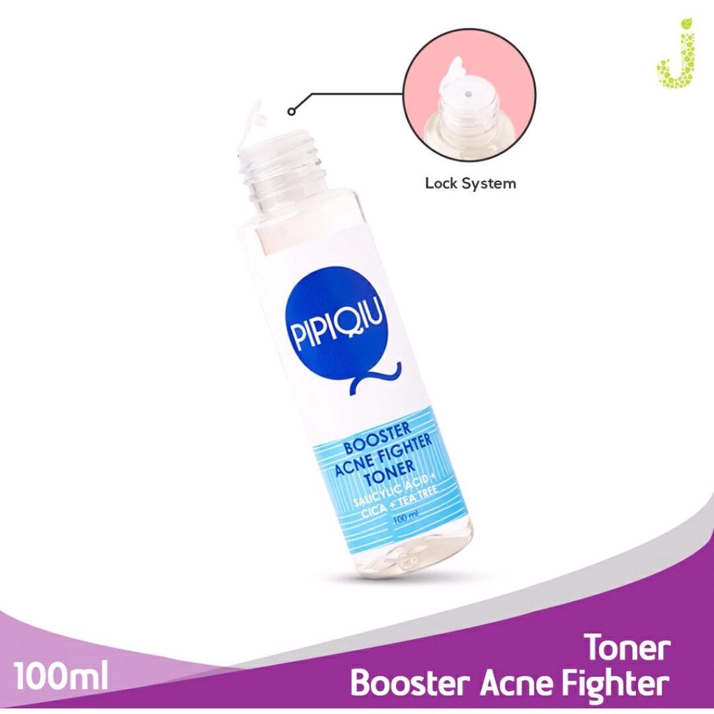 [BPOM] Pipiqiu Booster Acne Fighter Toner 100ml (PAT) untuk Mengurangi Jerawat