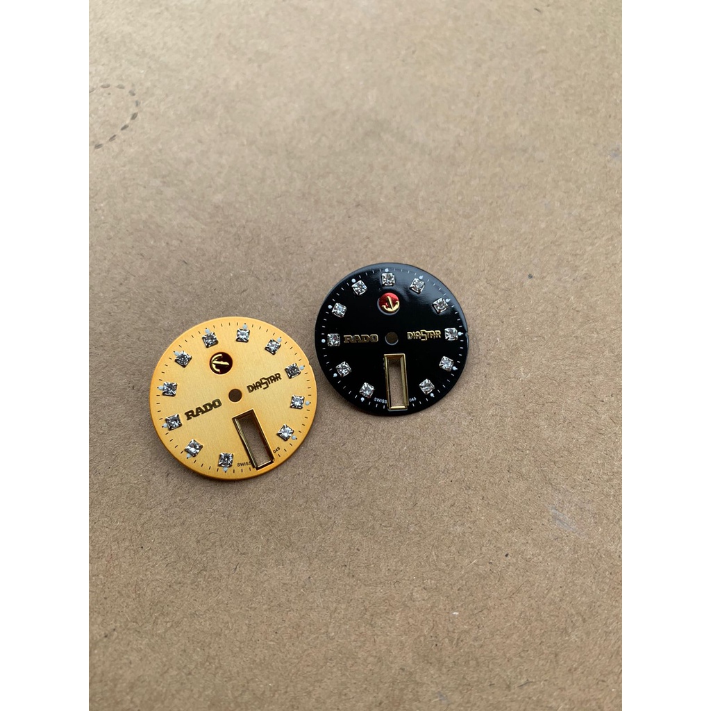 RB Plat Dial Jam Tangan RADO DiaStar Diameter 25 MM Aftermarket Premium