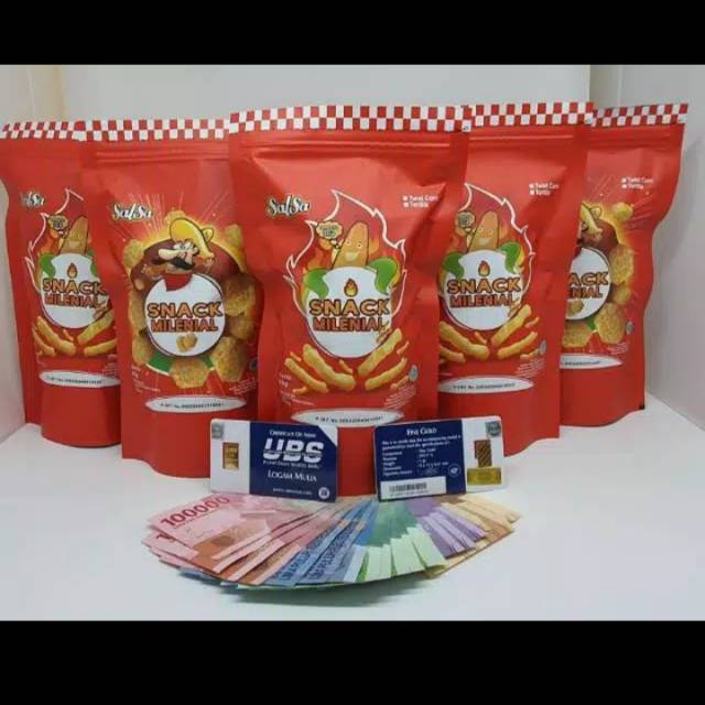 snack salsa twist corn dan snack milenial berhadiah uang dan emas