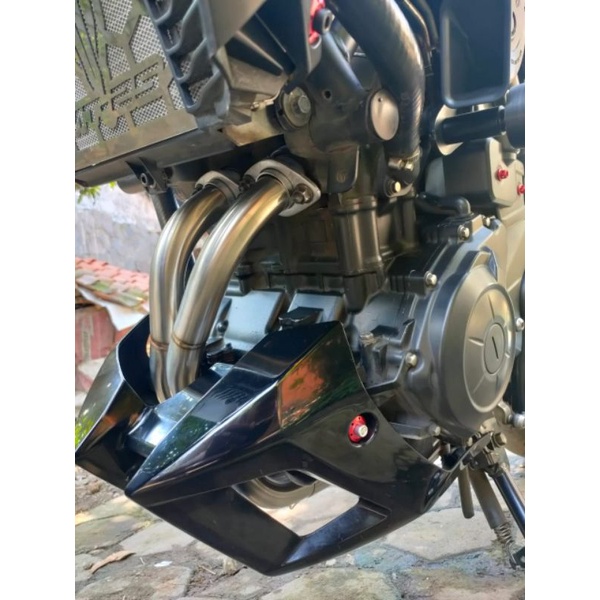 Yamaha MT25 / R25 — Header Underbelly · Silver — foto 4