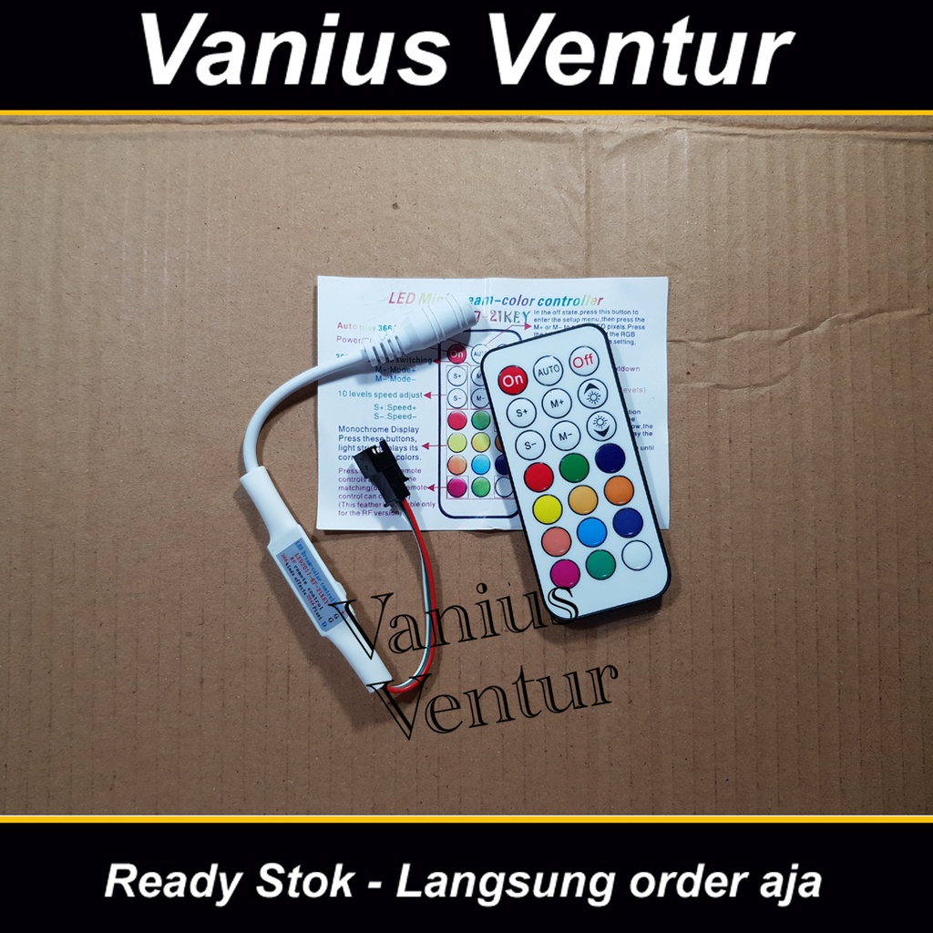 Remote RGB Smart LED WS2811-WS2812-WS2812B