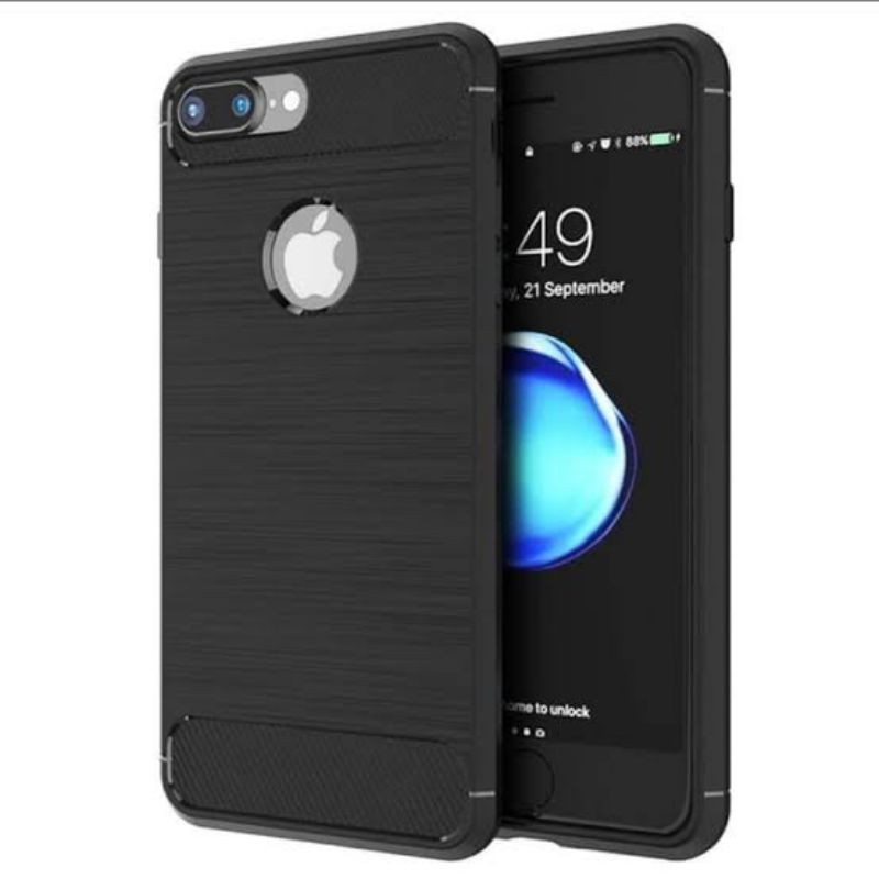 Case I phone 7+/8+ Ipaky Fiber Carbon Premium Quality