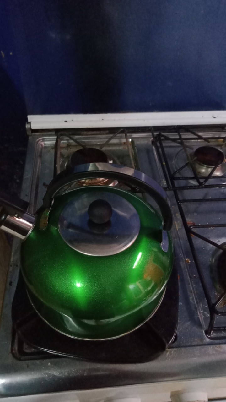 Teko Siul Stainless 3 Liter Whistling Kettle Stainless Steel