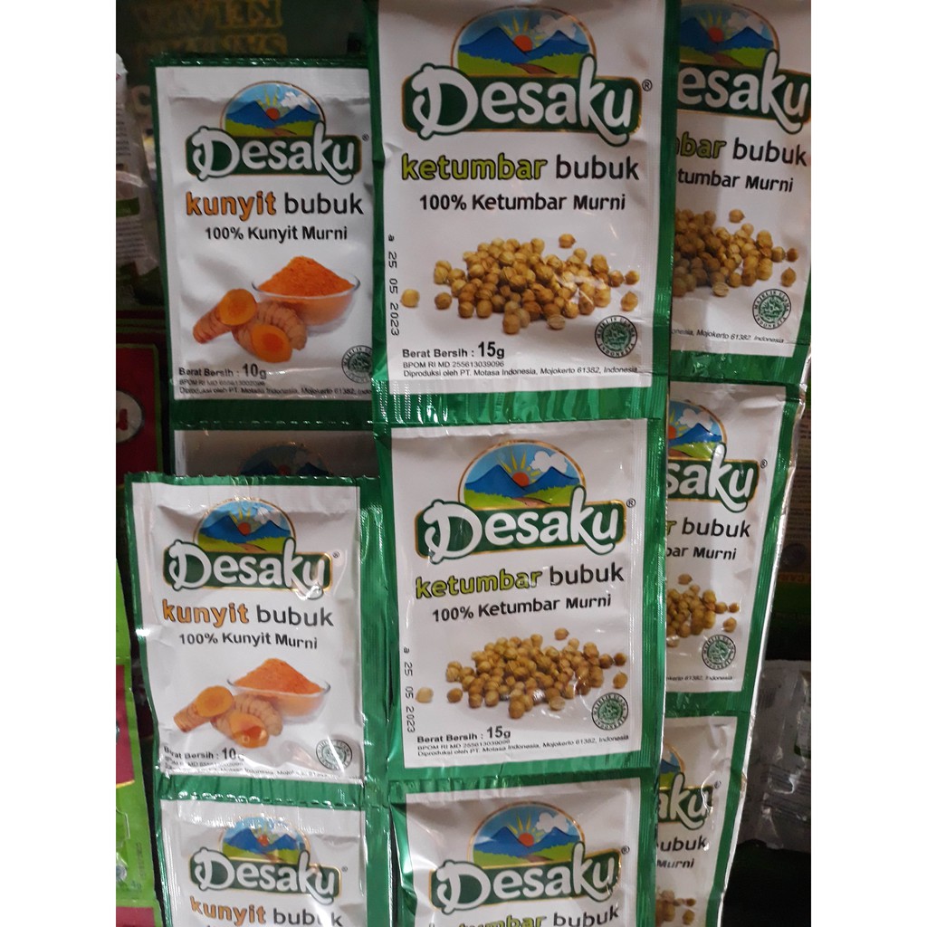 

[DESAKU] Bubuk Rempah Kunyit, Ketumbar 10 GR