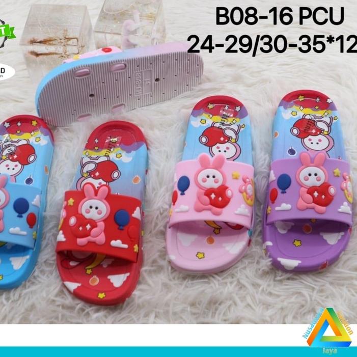 Sandal Anak Perempuan CUTE Jelly Tali 3 Motif Balance 1603 97 (Baca deskripsi)
