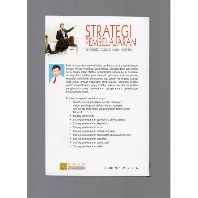 Buku Strategi Pembelajaran Berorientasi Standar Proses Pendidikan Dv Terlaris Best Seller Shopee Indonesia