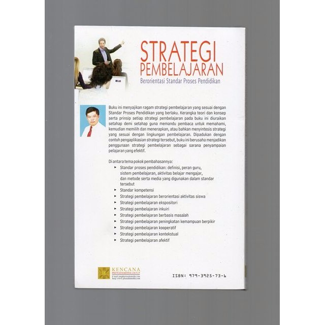 Buku Strategi Pembelajaran Berorientasi Standar Proses Pendidikan Dv Terlaris Best Seller Shopee Indonesia