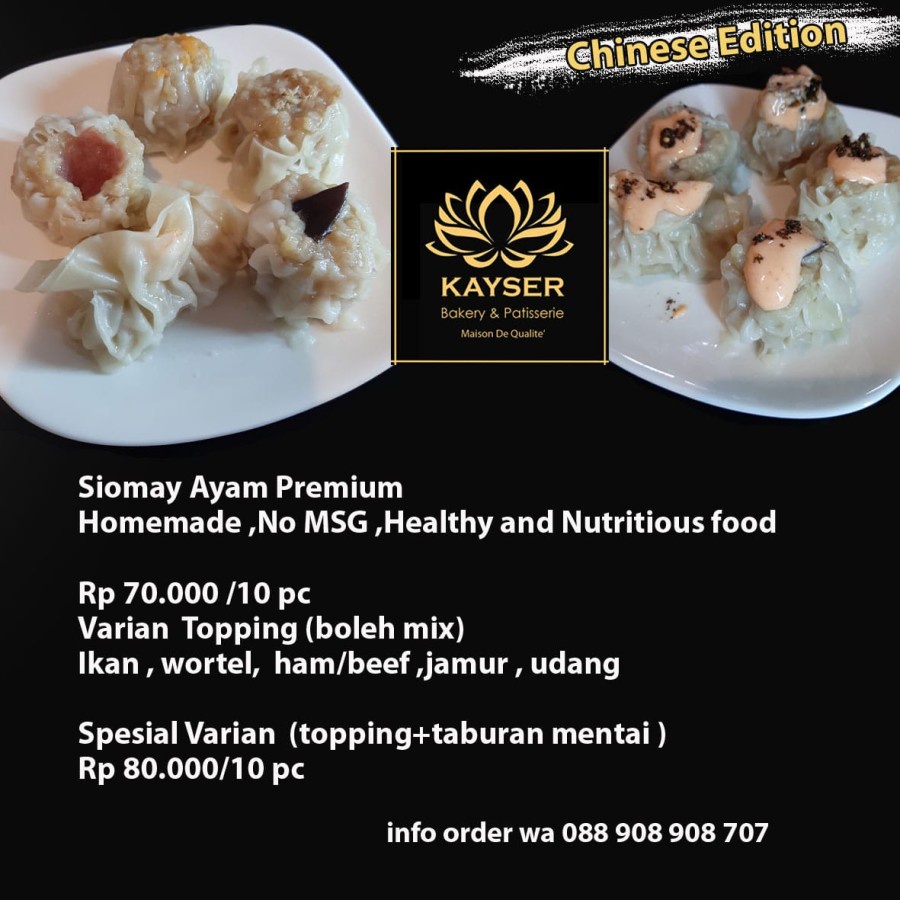 

siomay ayam premium