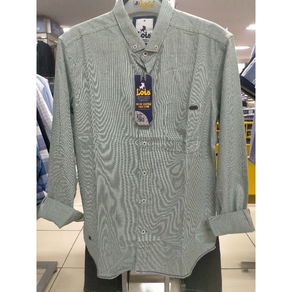 kemeja Lois 100% Original