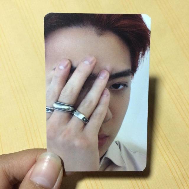 Official Photocard / Pc Sehun from EXO album DMUMT Dont mess up my tempo