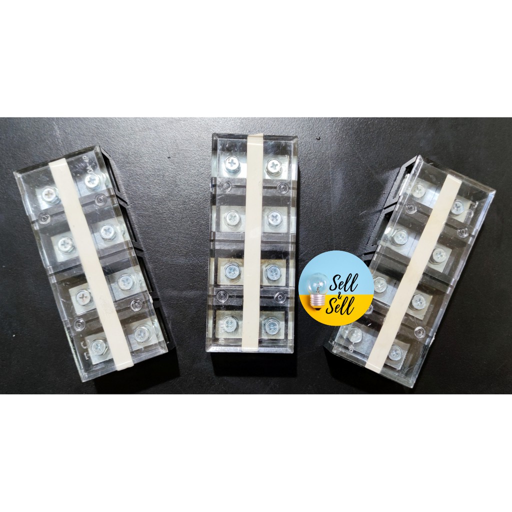 Terminal Block TC-1004 (4P 600V 100A) / Terminal Blok TC1004 (4 Pole 100 Ampere)