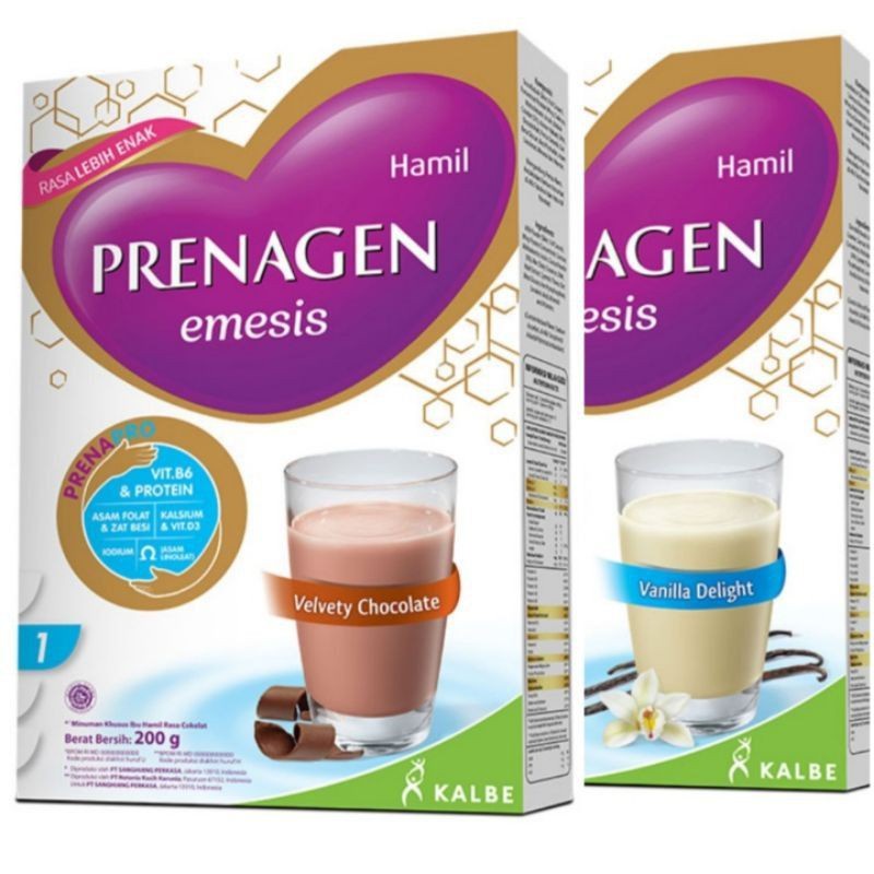 Prenagen Emesis Coklat &amp; Vanila 180gr
