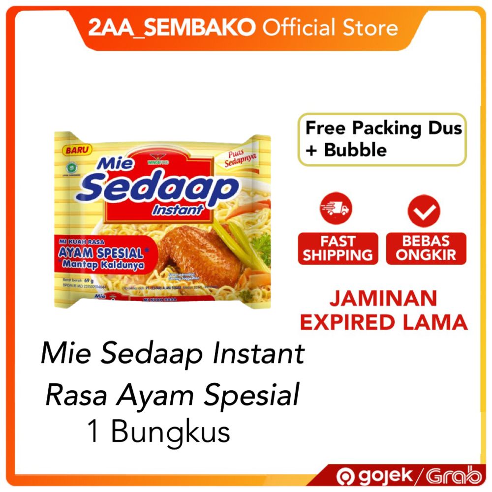 

Mie Sedaap Rasa Ayam Spesial 1Pcs