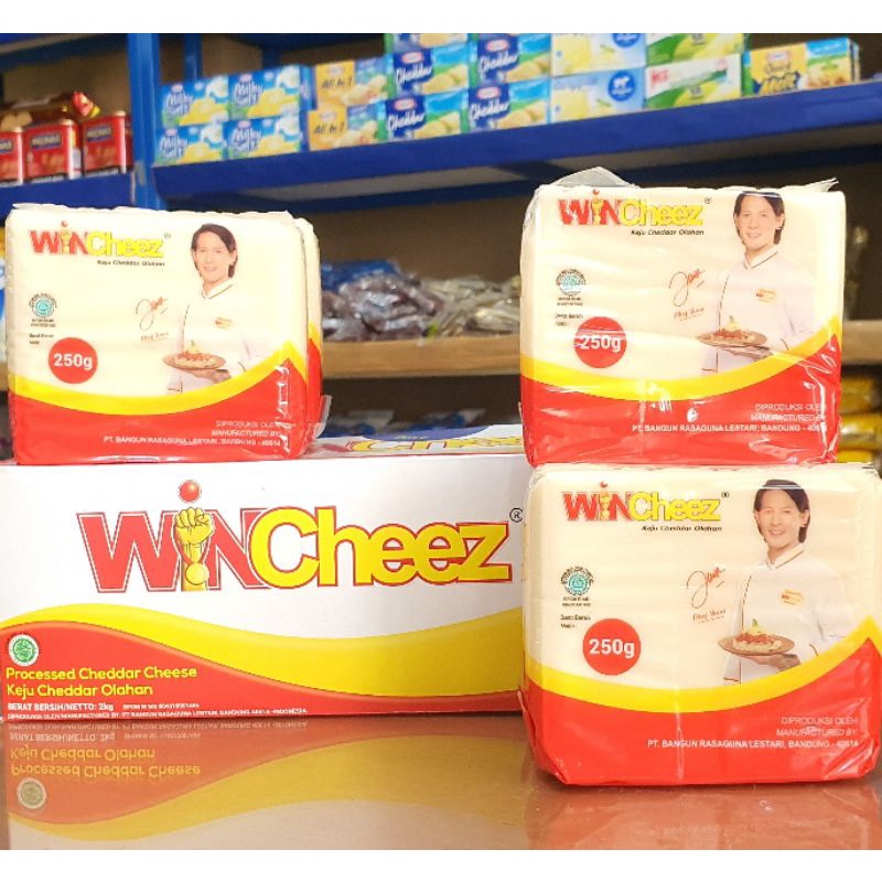 

Keju WinCheez 250Gr / Keju Cheddar Wincheez 250Gr