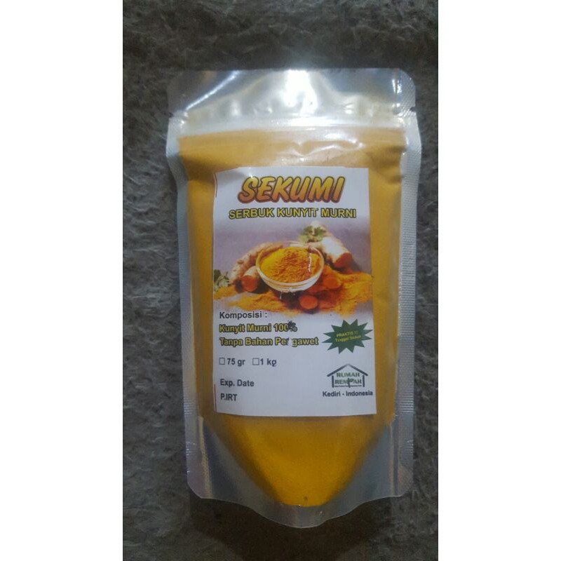 

Serbuk jamu kunyit kunir bubuk murni