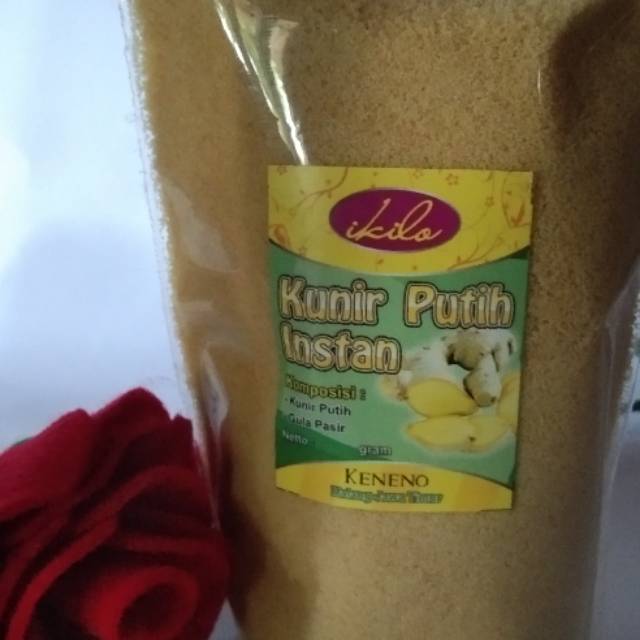 Kunir putih instan homemade 220 g