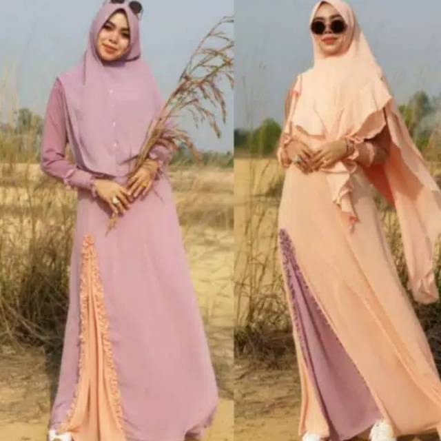 Jasmine gamis syari by viendra