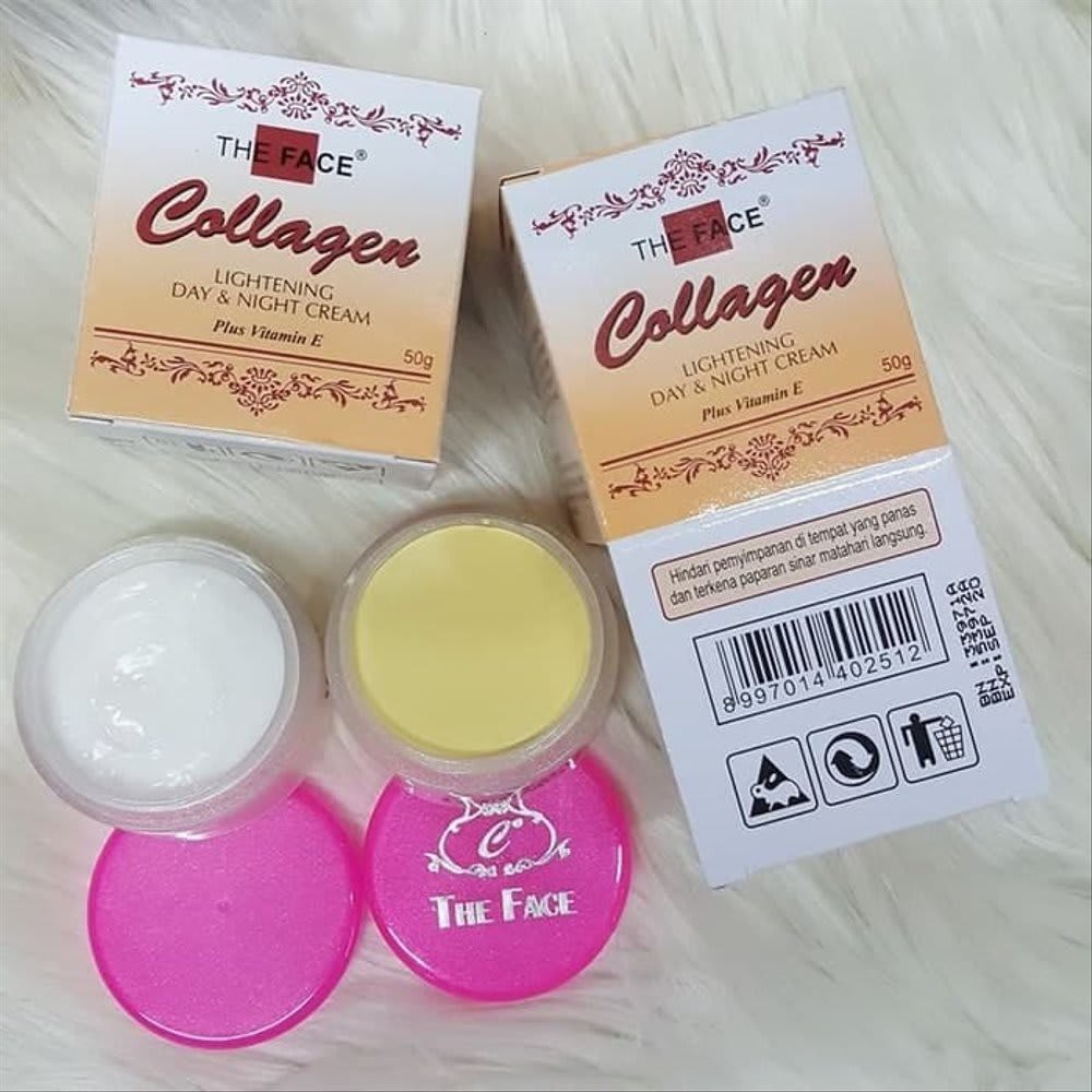 Collagen 1 Paket Lengkap Pemutih Badan Pemutih Wajah Asli Original Sabun Cream Serum Toner Faylacys
