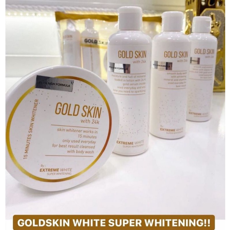 GOLDSKIN WHITE 24K REAL SIZE | EXTREME WHITE | SUPERBELLA