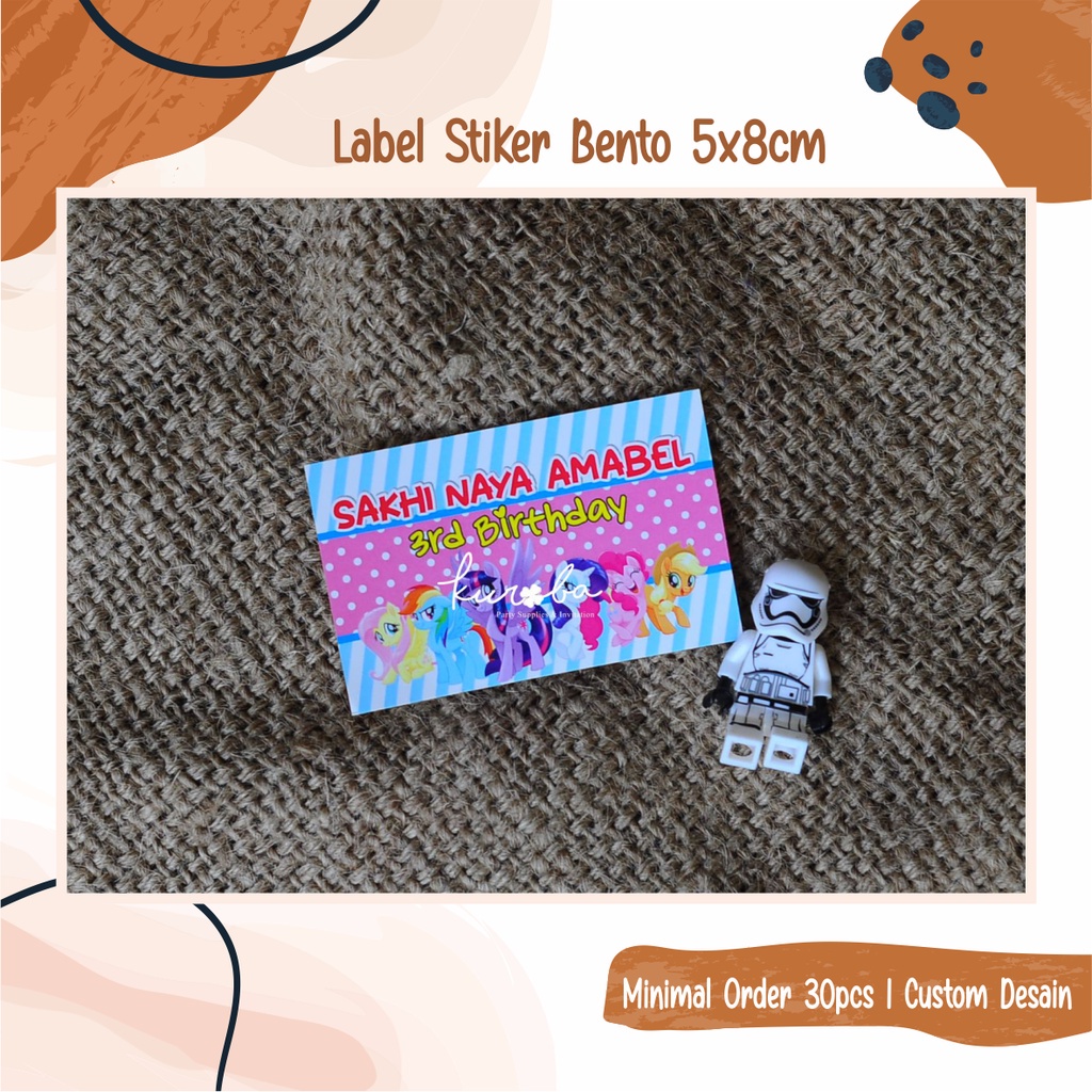 

Stiker Label Bento Ulang Tahun Tedak Siten Aqiqah 5x8cm