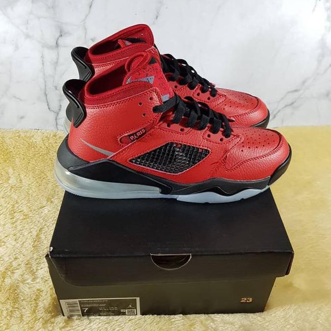 ⭐⭐ LANGSUNG KIRIM SEPATU BASKET MURAH⭐⭐ NIKE JORDAN MARS 270 - RED BLACK - PREMIUM EKONOMIS