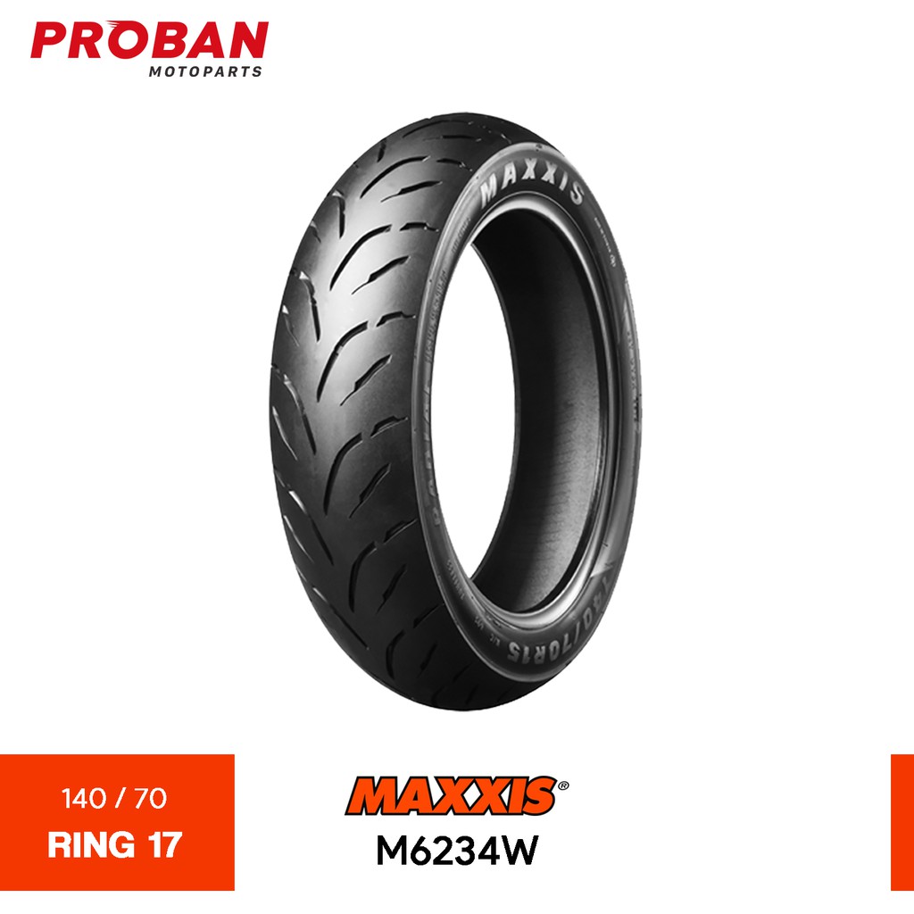 

MAXXIS TL M6234W 140/70 Ring 17 Ban Motor Tubeless