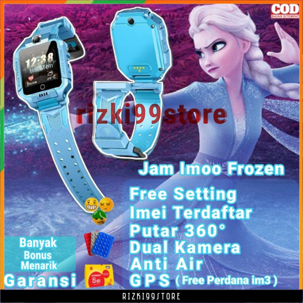 [READY] Jam Imo Anak Laki laki Perempuan Frozen Jam Tangan Anak l Smartwatch l Imo Imoo Aimo Eimo