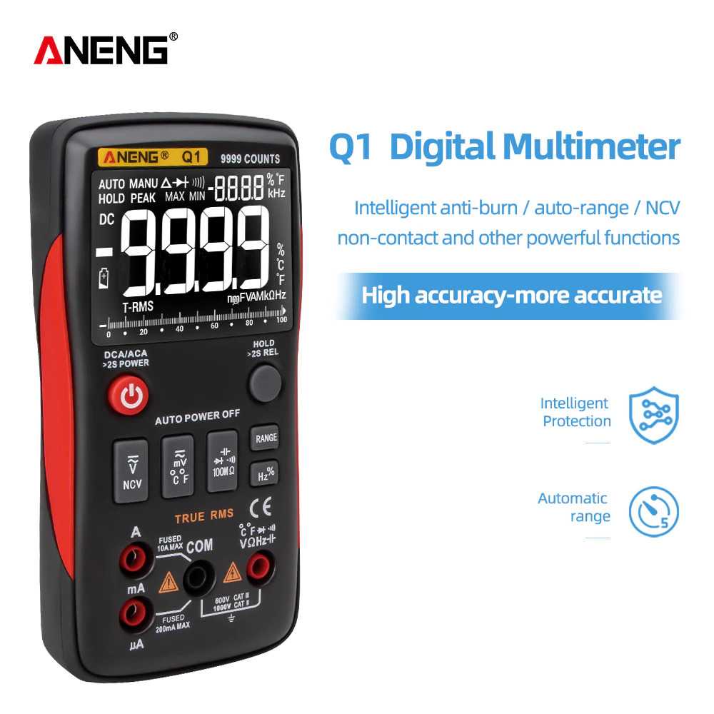 Digital Multimeter Voltage Tester - Q1