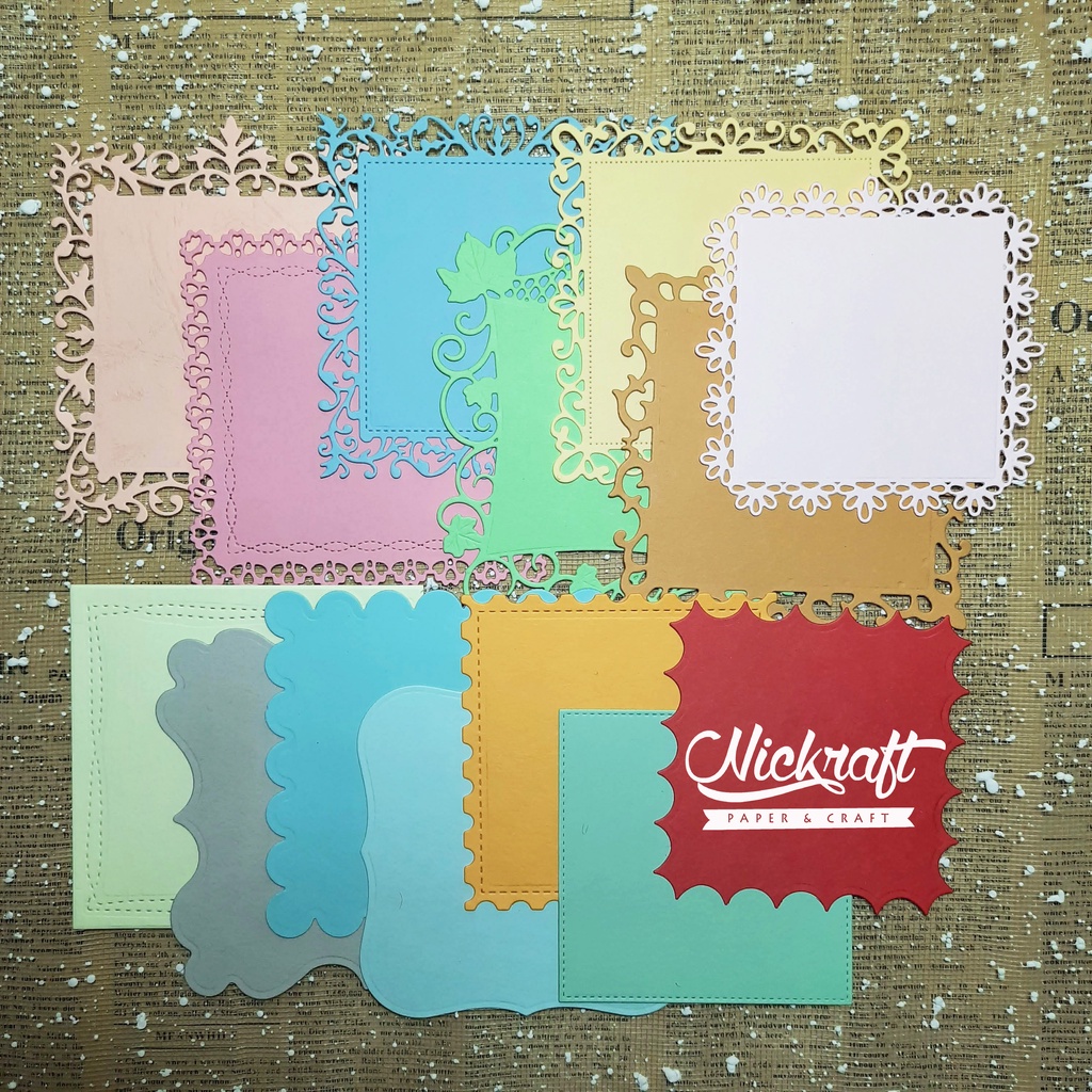 

SQUARE LABEL KOTAK SET SCRAPBOOK JURNAL